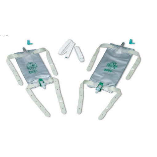 Bard Dispoz-A-Bag Urinary Leg Bag with Flip-Flo Valve - Image 2