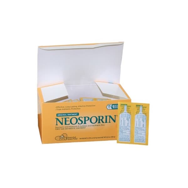 Neosporin First Aid Antibiotic Ointment, 0.9 Gram - Image 1