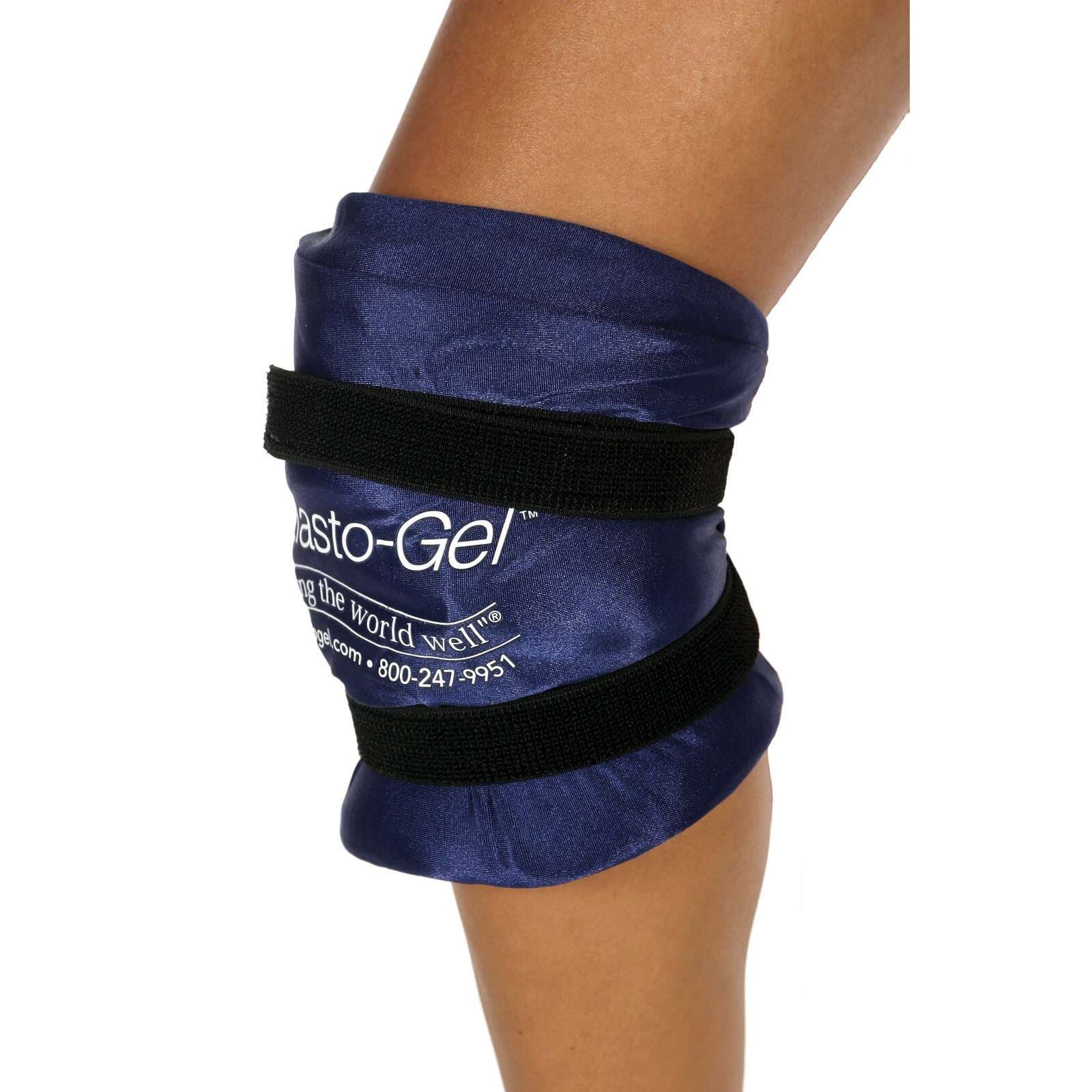 Elasto-Gel Re-Usable Knee Wrap with Patella Hole