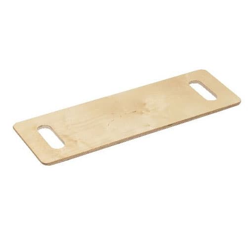 Drive transfer board with cut-out handles