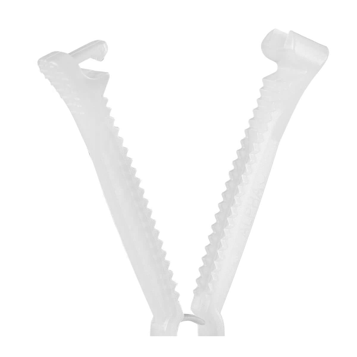 Medline Umbilical Cord Clamp, Plastic, White - Case of 100