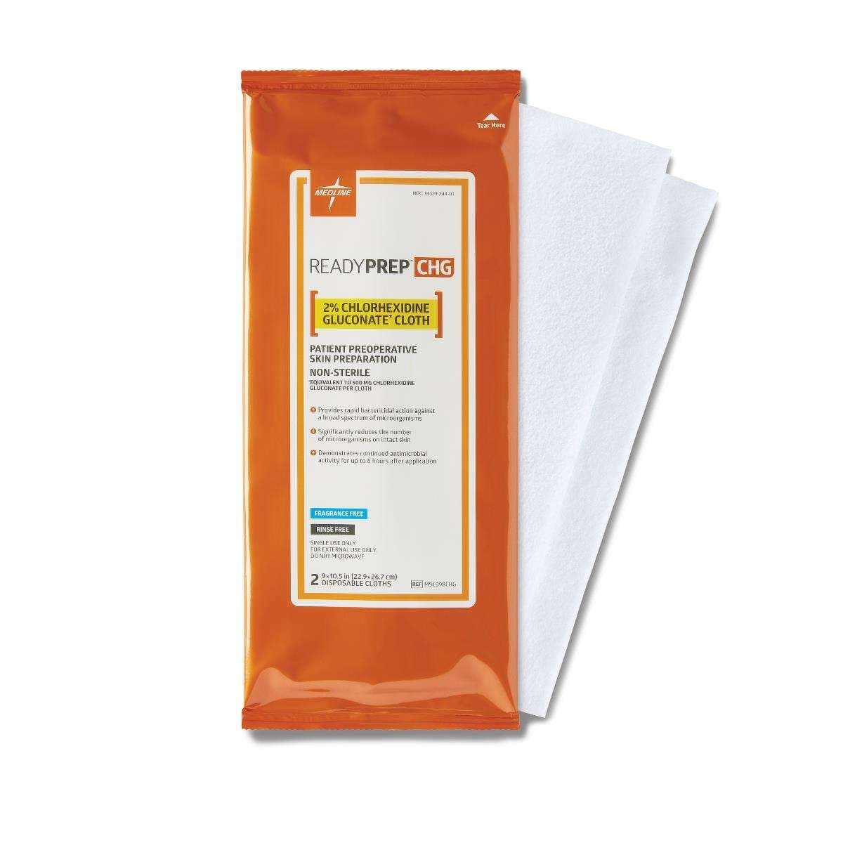 ReadyPrep CHG 2% Chlorhexidine Gluconate Cloths