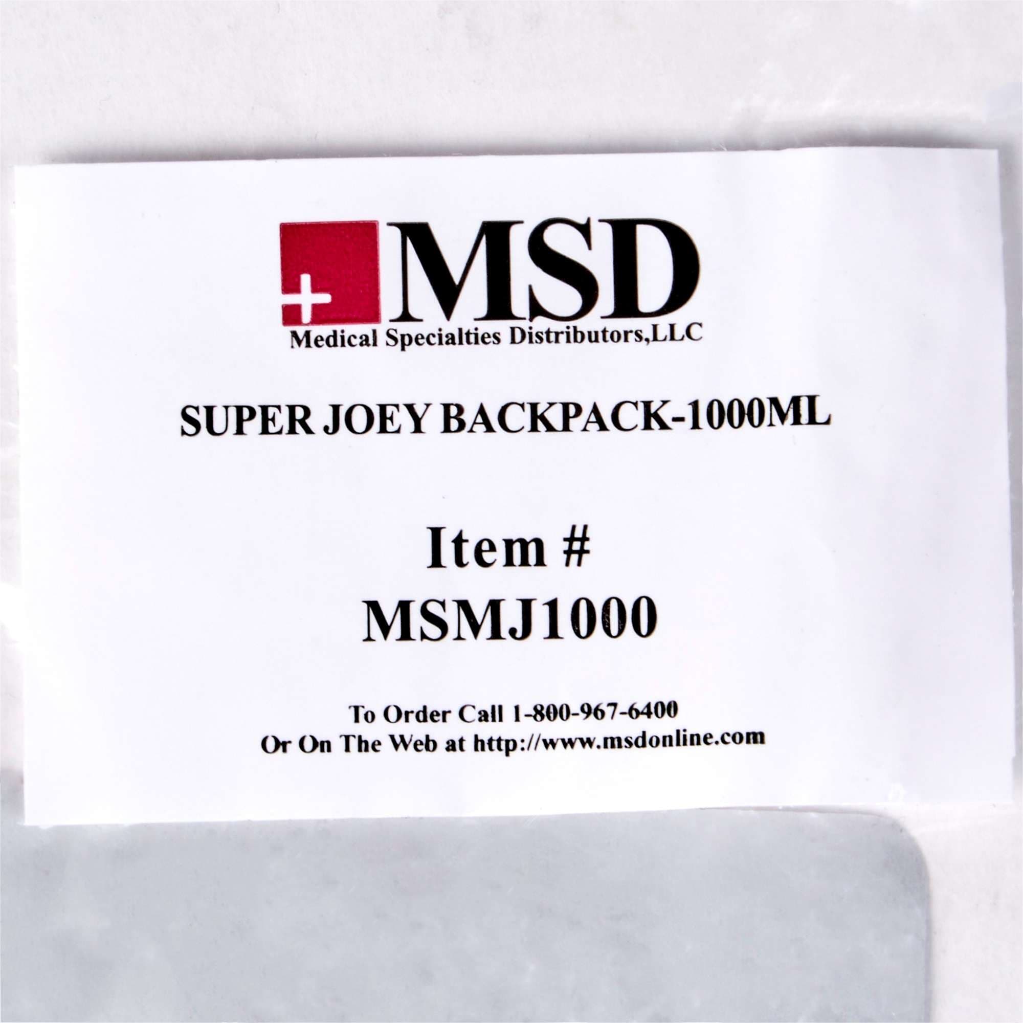 McKesson Feeding Pump Backpack for One 1000mL Bag and Kangaroo Dual Flush System - Image 4