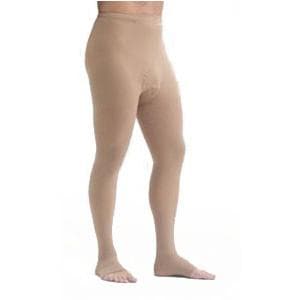 Medi Men's Leotard With Open Toe, Size 4 Regular, Beige - Image 1