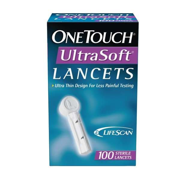 OneTouch Lancet for Lancing Device With Non-Safety Twist Off Cap, 28 Gauge