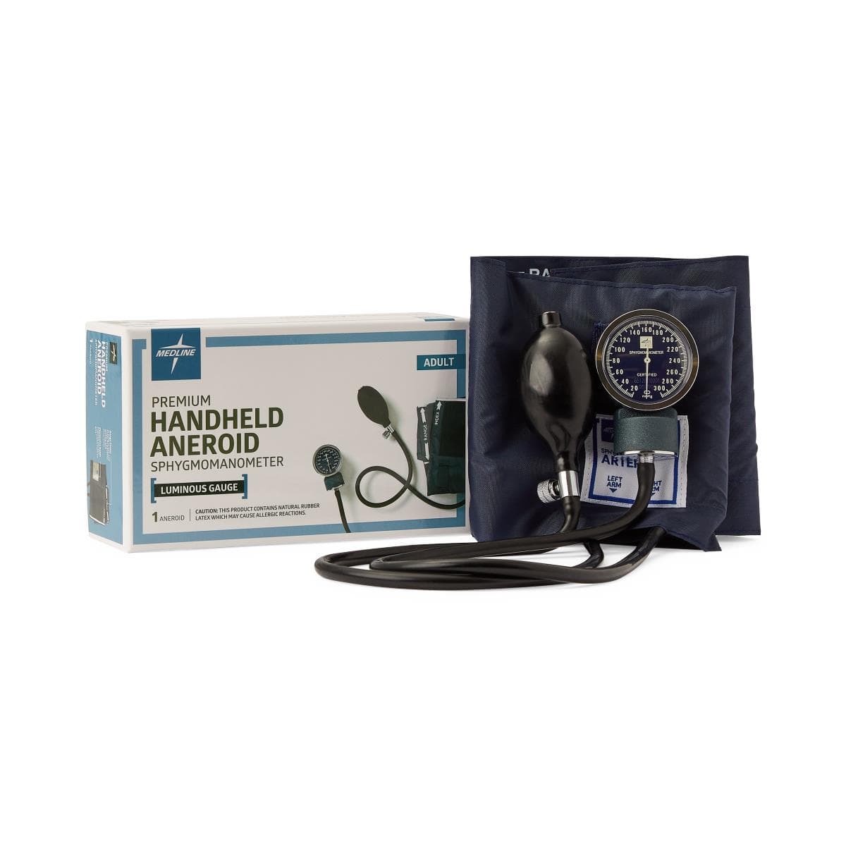 Medline Premier Handheld Aneroid Sphygmomanometer