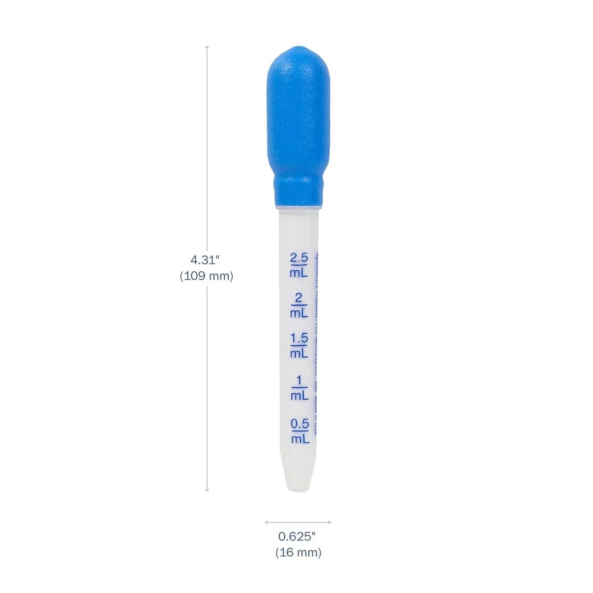 Apothecary Spoon-Dropper Medicine Dropper, 2.5 ml