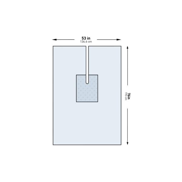 McKesson Orthopedic U-Drape with Split - Image 1