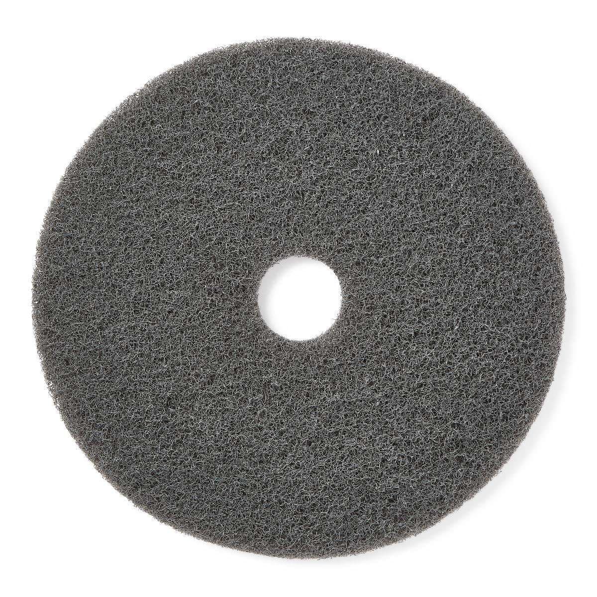 Medline Grey High Pro Heavy-Duty Floor Stripping Pad - Case of 5