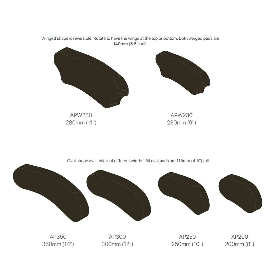 Symmetric Designs APEX Headrest Pads for Plush Head Support - Image 6