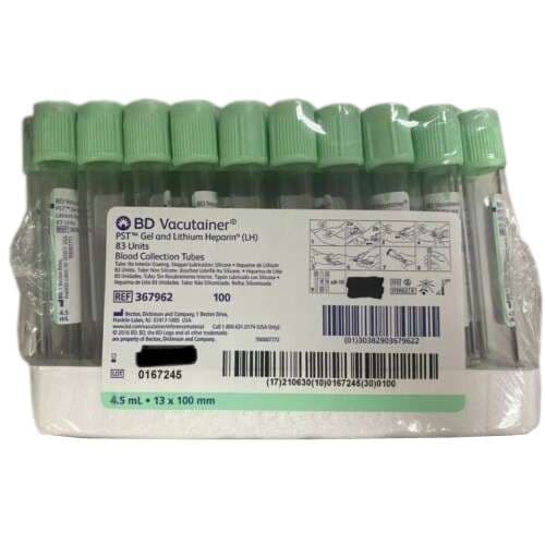BD Vacutainer PST Venous Blood Collection Tube, 4.5 mL - Image 3