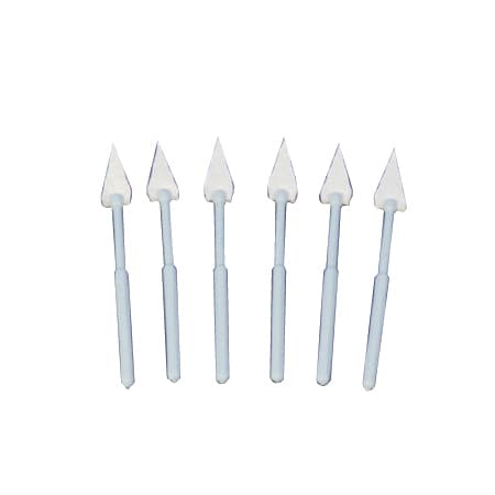 DeRoyal Surgical Eye Spear White Pack Triangle Sterile - Case of 100