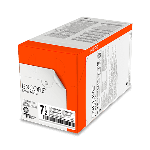 Ansell Encore Sensi-touch Powder Free Surgical Gloves - Image 2