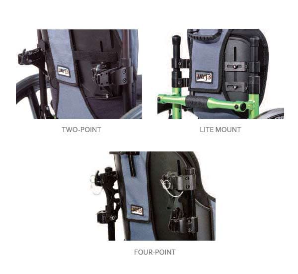 Jay J3 Posterior Deep Contour Wheelchair Back - Image 7