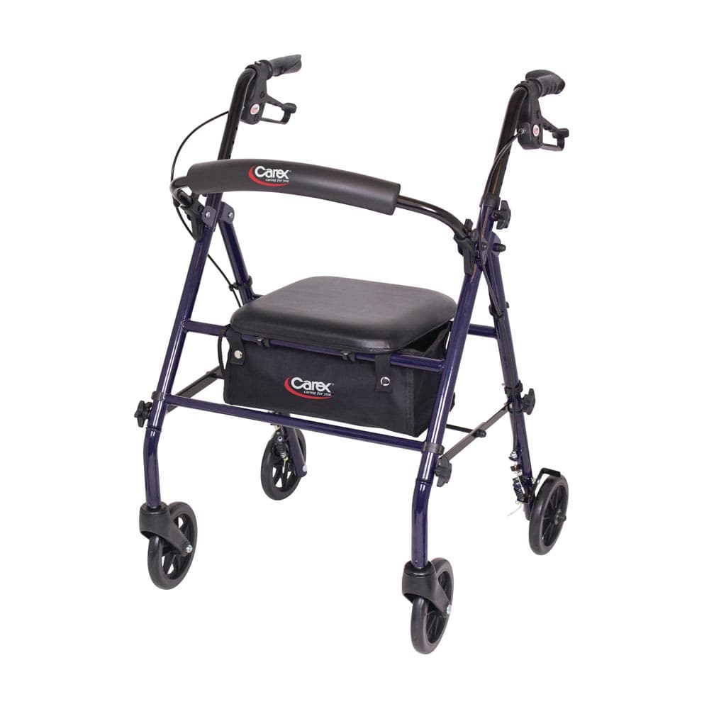 Carex Steel Rolling Walker - Image 1