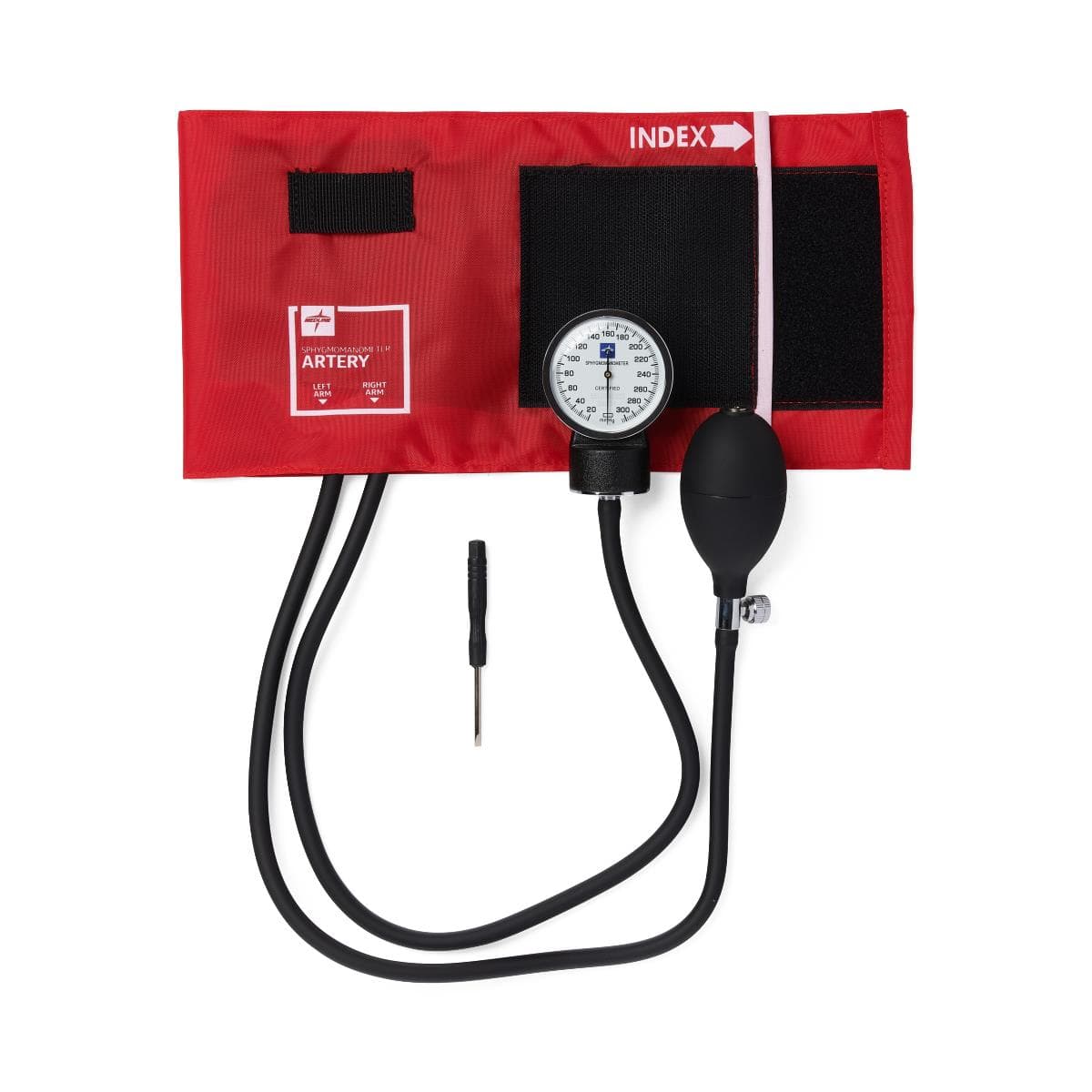 Medline Compli-Mates Handheld Aneroid Sphygmomanometer with Nylon Case