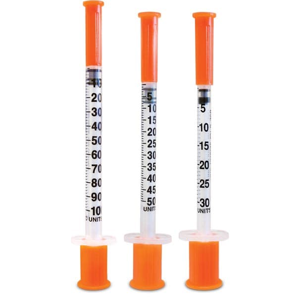 Trueplus Silicone coated Insulin Syringe