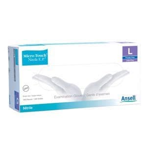 Ansell Micro-Touch Nitrile E.P. Textured Examination Gloves - Image 1
