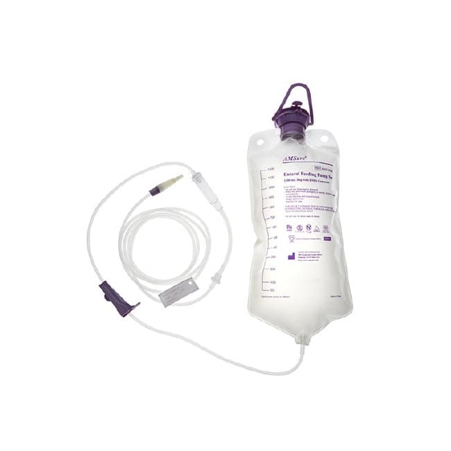 AMSure Enteral Feeding Gravity Bag Set with Enfit - Image 1