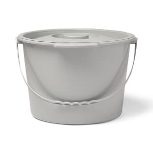Guardian Commode Bucket with Lid & Handle - Image 2