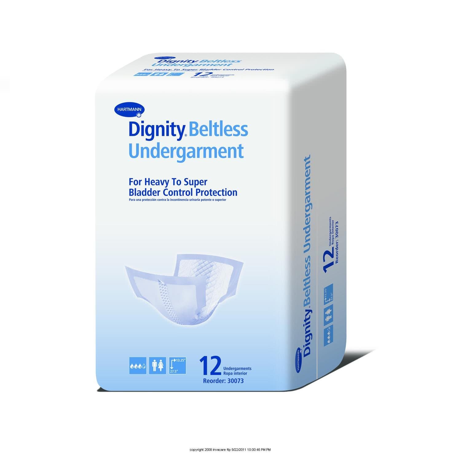 Dignity Beltless Bladder Control Undergarment
