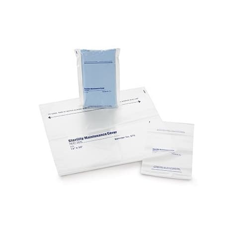 Medegen Sterility Maintenance Covers, Clear-Blue - Image 1