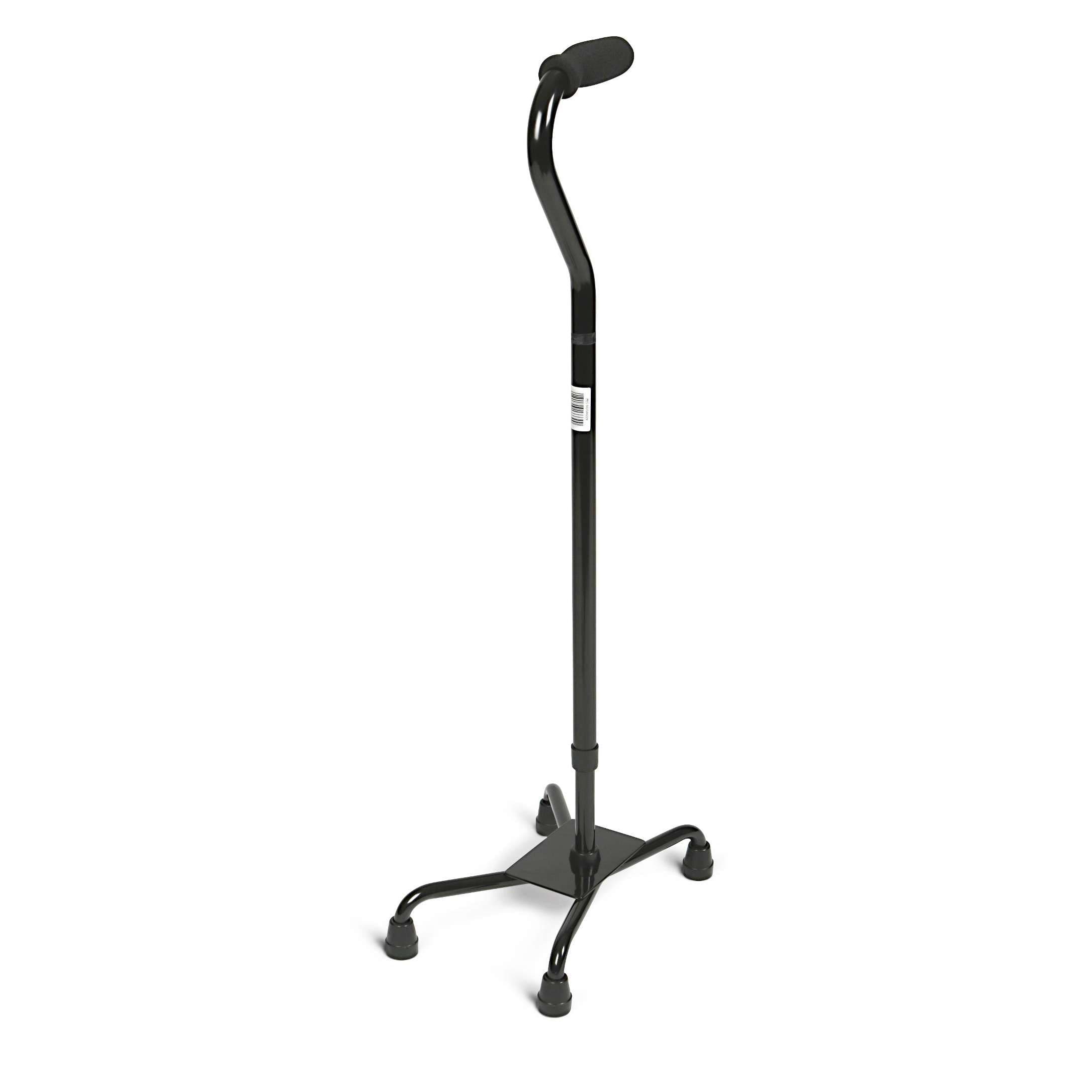 Medline Aluminum Quad Cane With Large Base