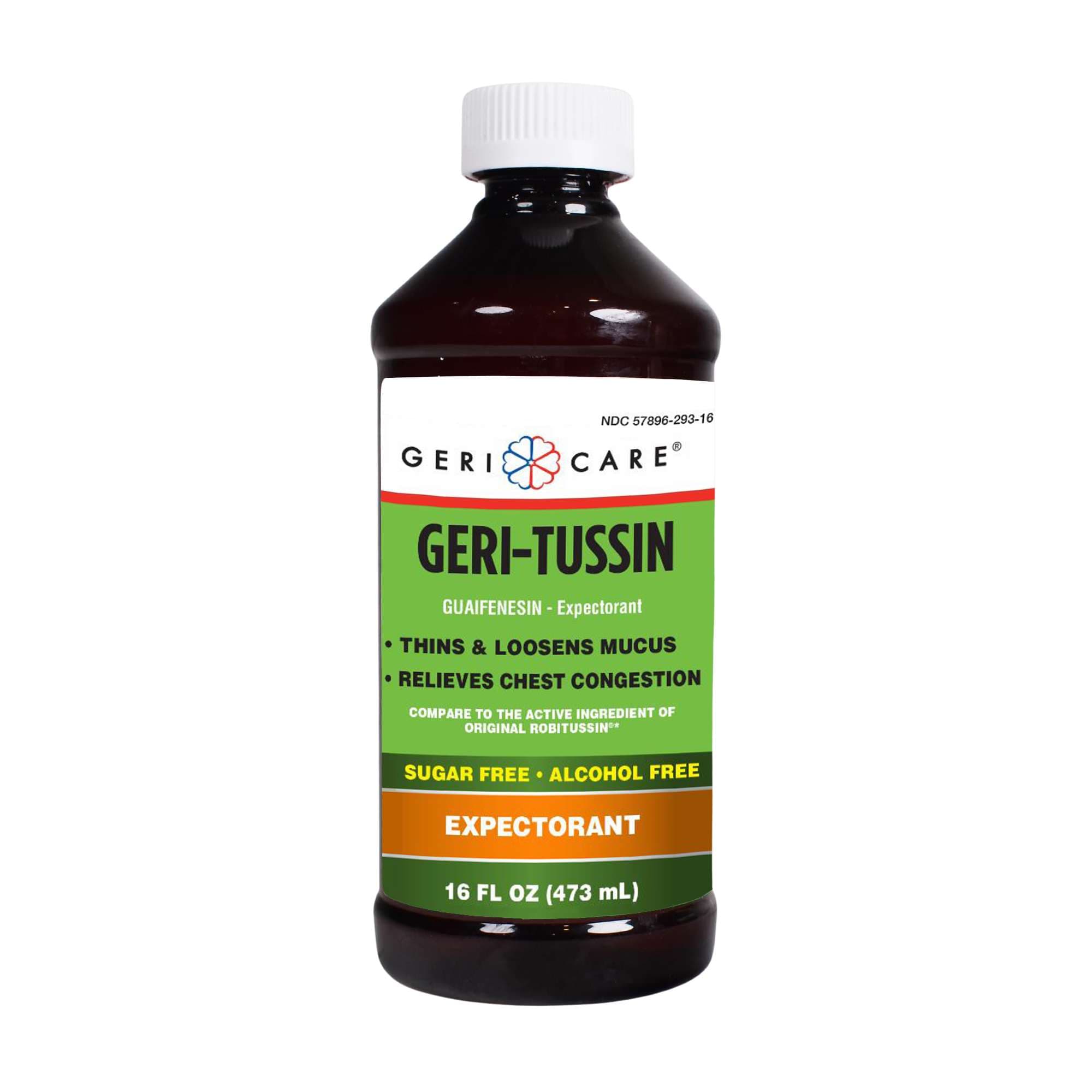 GeriCare Geri-Tussin Guaifenesin Expectorant Syrup, 16oz