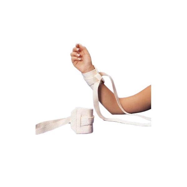 Tidi Products Wrist and Ankle Restraint Tan One Size Fits Most - Pair of 2