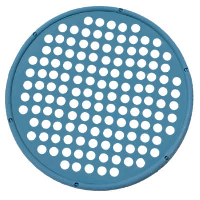CanDo Hand Exercise Web, Low Powder, 14 Inch Diameter, Heavy, Blue, Latex - Image 1
