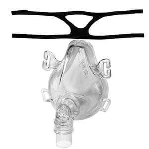 Sunset Deluxe Full Face CPAP Mask without Headgear and Replaceable Cushion, Medium - Image 1