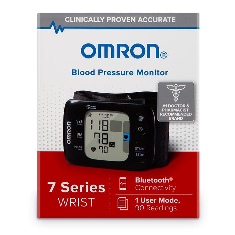 Omron 7 Series Wireless Wrist Blood Pressure Monitor - Image 2
