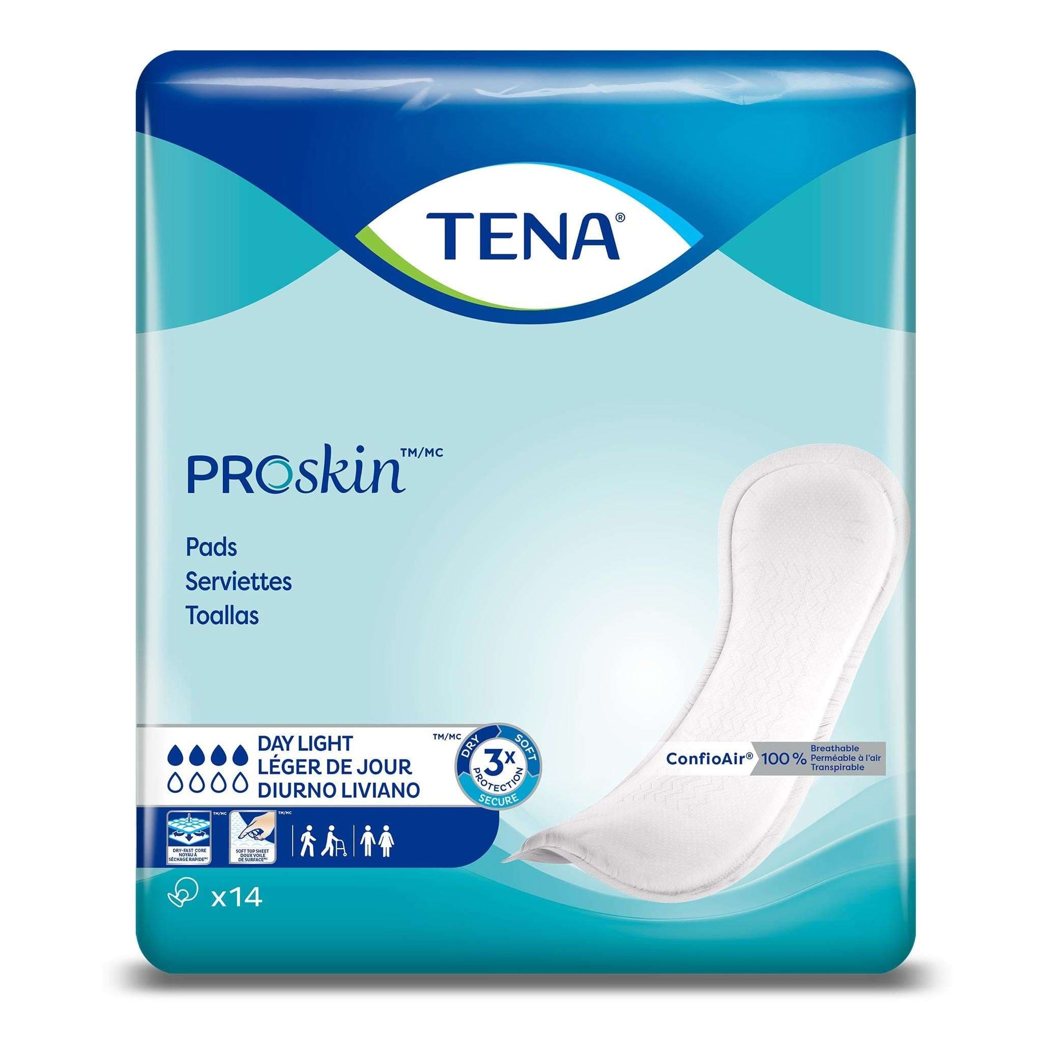 Tena Proskin Day Light Incontinence Pads