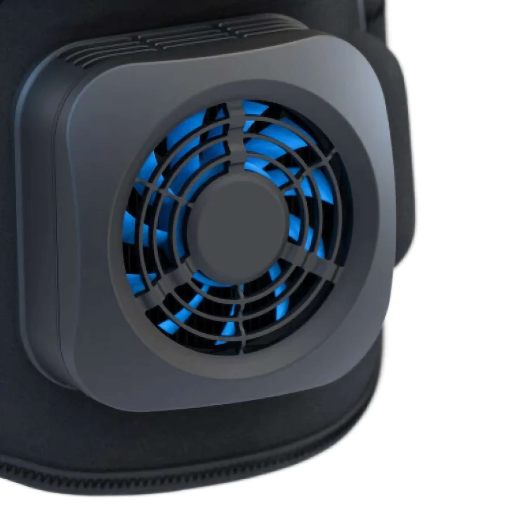 Therabody RecoveryTherm Hot and Cold Vibration Knee Therapy, Black - Image 4