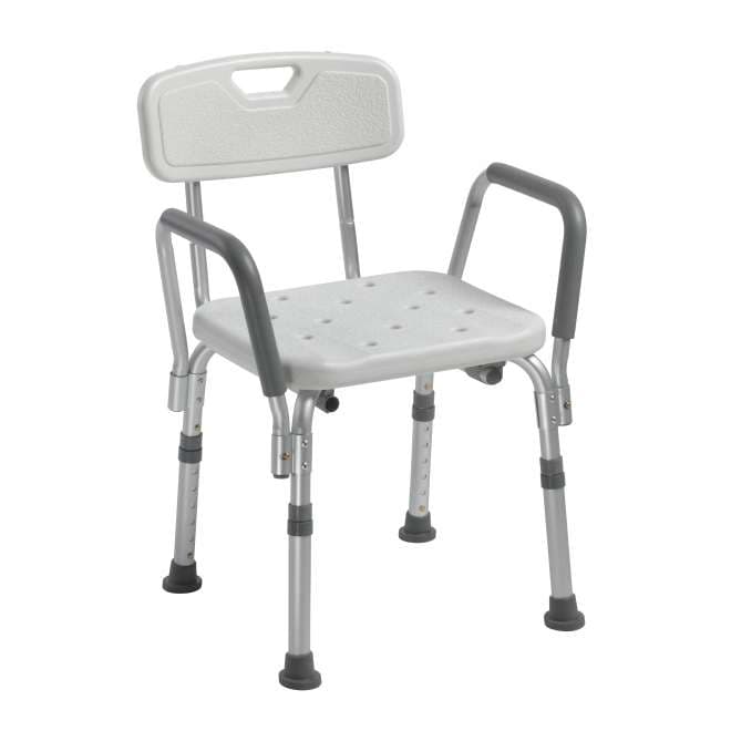 Drive shower bench with removable padded arms - Image 1