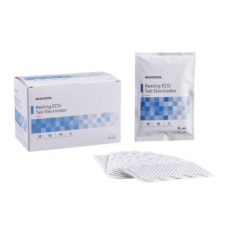 McKesson ECG Resting Electrode Vinyl Material Conductive Adhesive Gel - Image 1