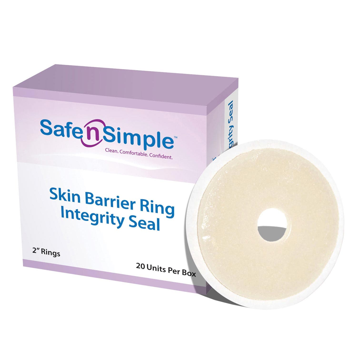 Safe n' Simple Integrity Skin Barrier Ring, 2 Inch - Image 1