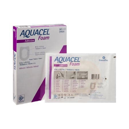 ConvaTec Aquacel Heel Shape Silicone Foam Dressing - Image 1