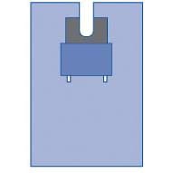 Medline OrthoMax Body Split Surgical Drape - Image 1