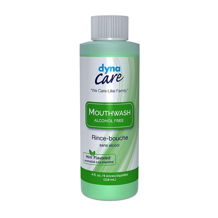 Dynarex Dynacare Alcohol-Free Mouthwash, Mint Flavor - Image 1