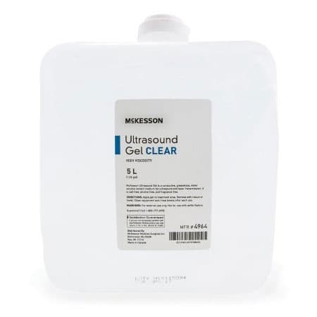 McKesson Conductive Ultrasound Laser Transmission Gel, 5 Liter