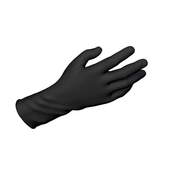 Dynarex Safe-Touch Black Nitrile Exam Gloves - Image 2