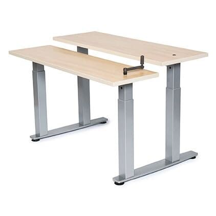 Equity Adjustable Bi-Level Workstation