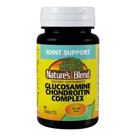 Nature's Blend Glucosamine Chondroitin Complex Tablets - Bottle of 60