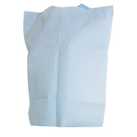McKesson Disposable Slipover Bib, 20 x 29 Inch, Blue - Case of 500