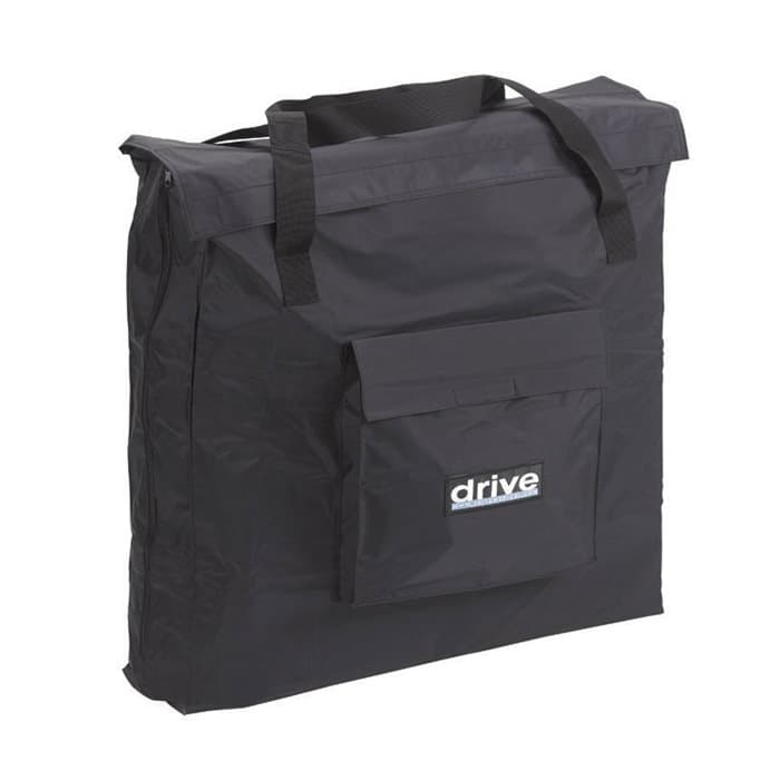 Drive Medical super light folding transport wheelchair with carry bag - Image 3