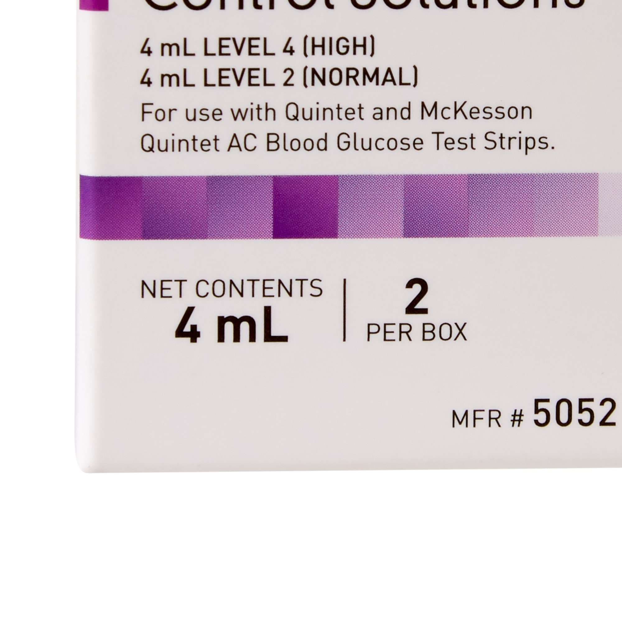 McKesson Quintet AC Blood Glucose Control Solution - Image 3