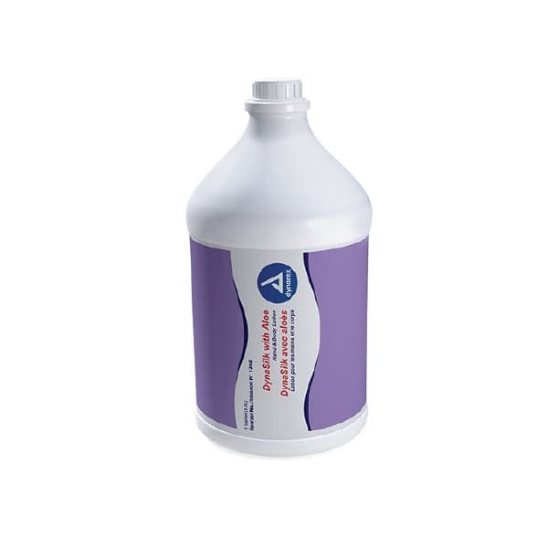 DynaSilk with Aloe Hand and Body Moisturizer Lotion, Bottle, 4 oz - Image 1