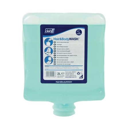 Deb Shampoo and Body Wash, 2,000 ml - Case of 4