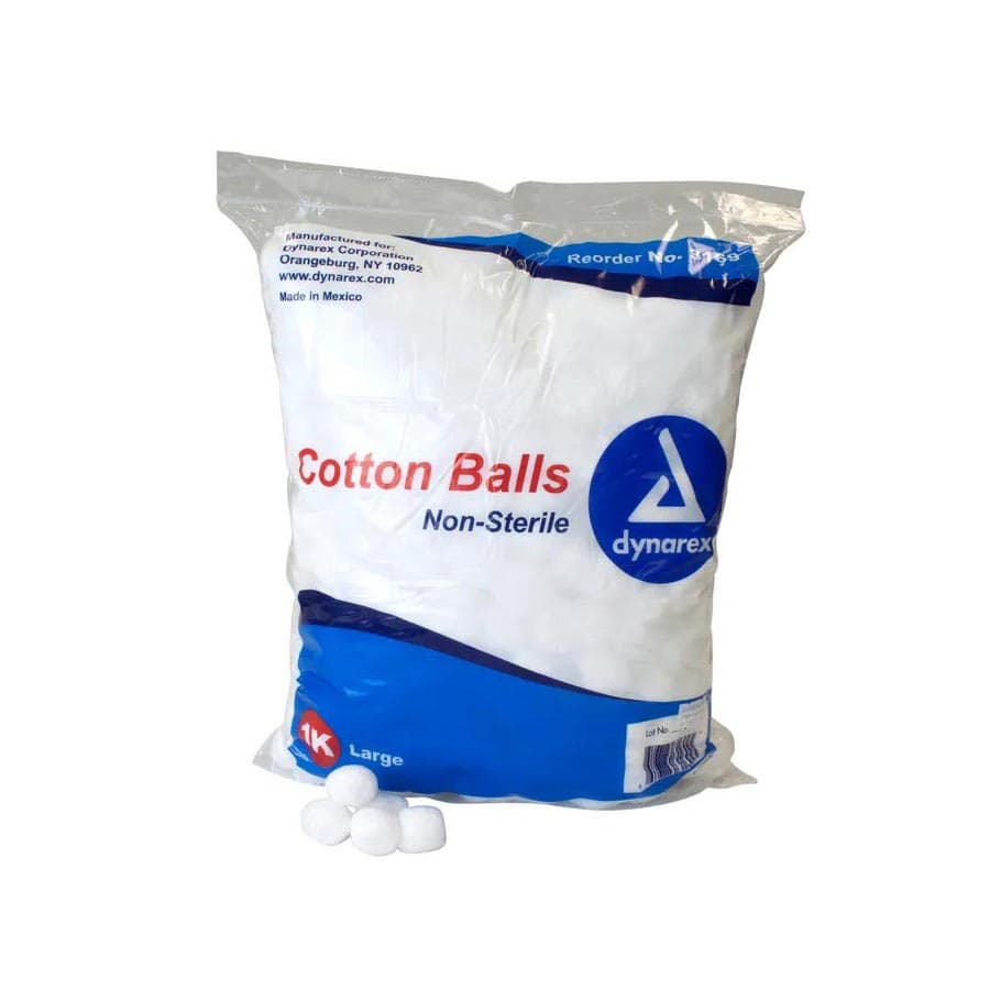 Dynarex Cotton Balls, Large